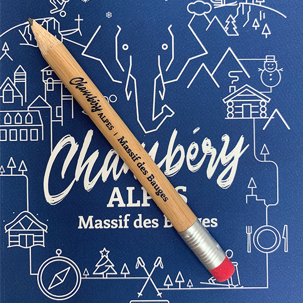 Crayon à papier Chambéry tourisme Savoie 73
