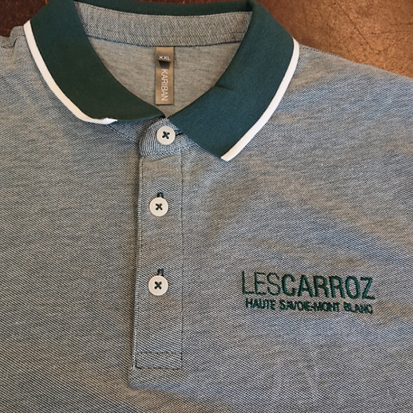 Broderie polos - OT Les Carroz 1