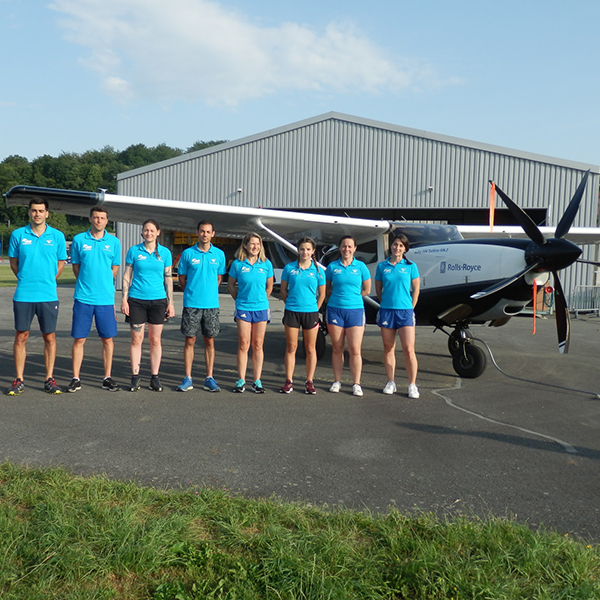 Flocage Polo OT Valmeinier - Equipe de France de Parachutisme