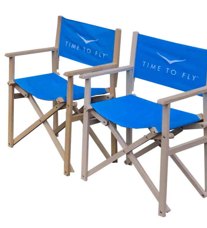 Chaise réalisateur Hoka Détourée