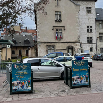 Panneaux Akilux Aix en fêtes - Mairie Aix