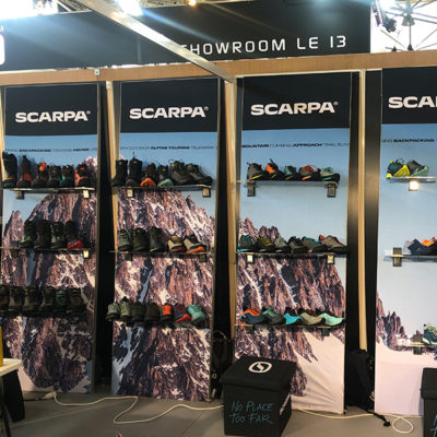 Stand tissu tendu Scarpa Sport Achat 2022 a