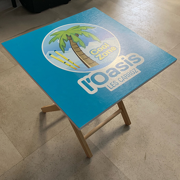 Mini table 50x50x65 cm Les Carroz - Soremac