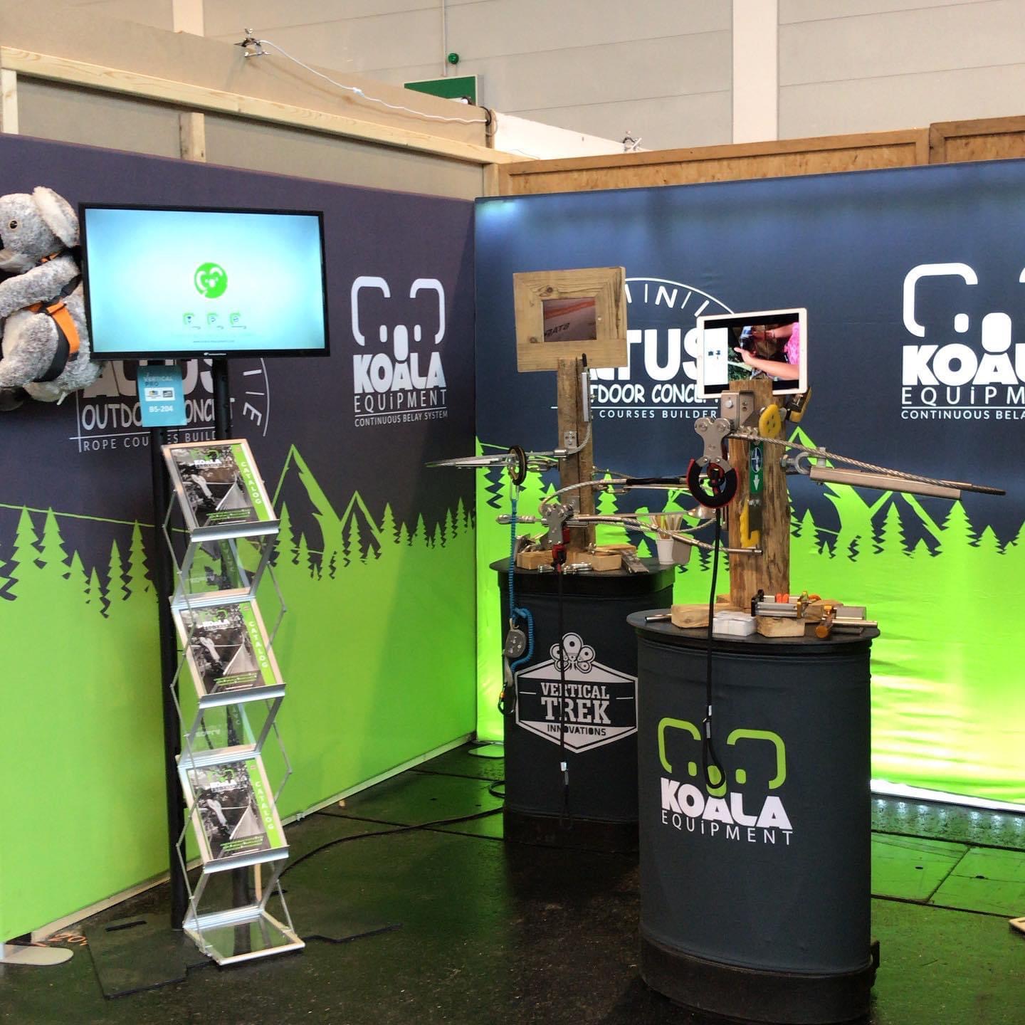 Stand formulate et vector lumineux - Koala