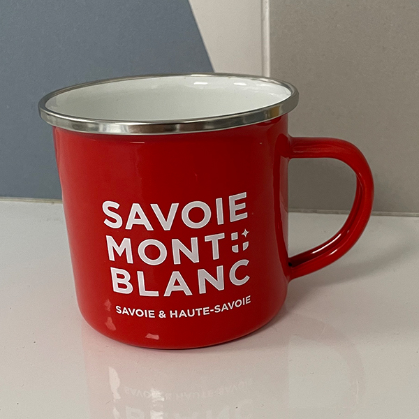 Tasse en émail au pantone - SMB Tourisme