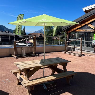 Parasols Ø250 cm - Soremac 2023