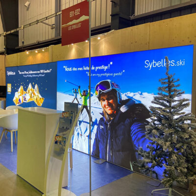 Stand vector Lumineux - Les Sybelles